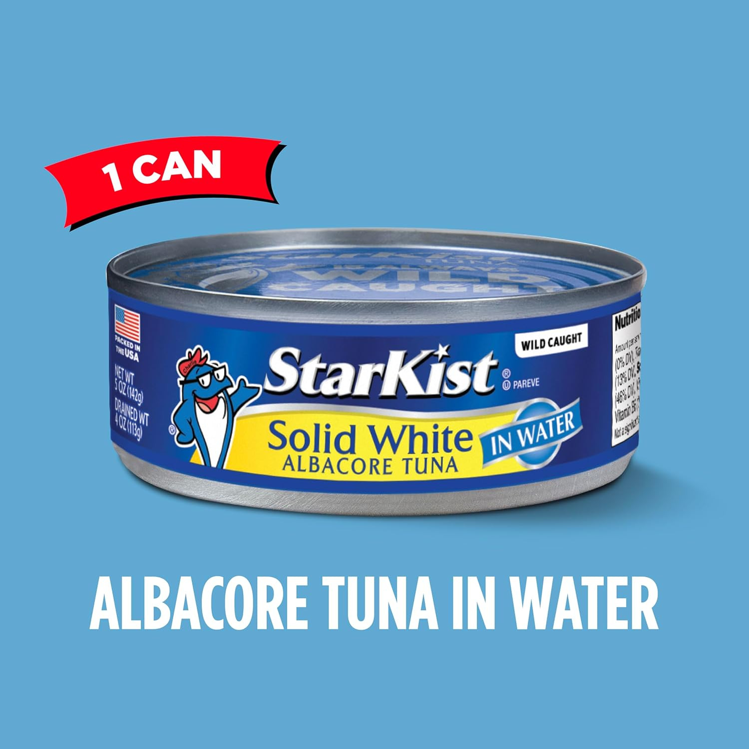 Solid White Albacore Tuna in Water, 5 Oz