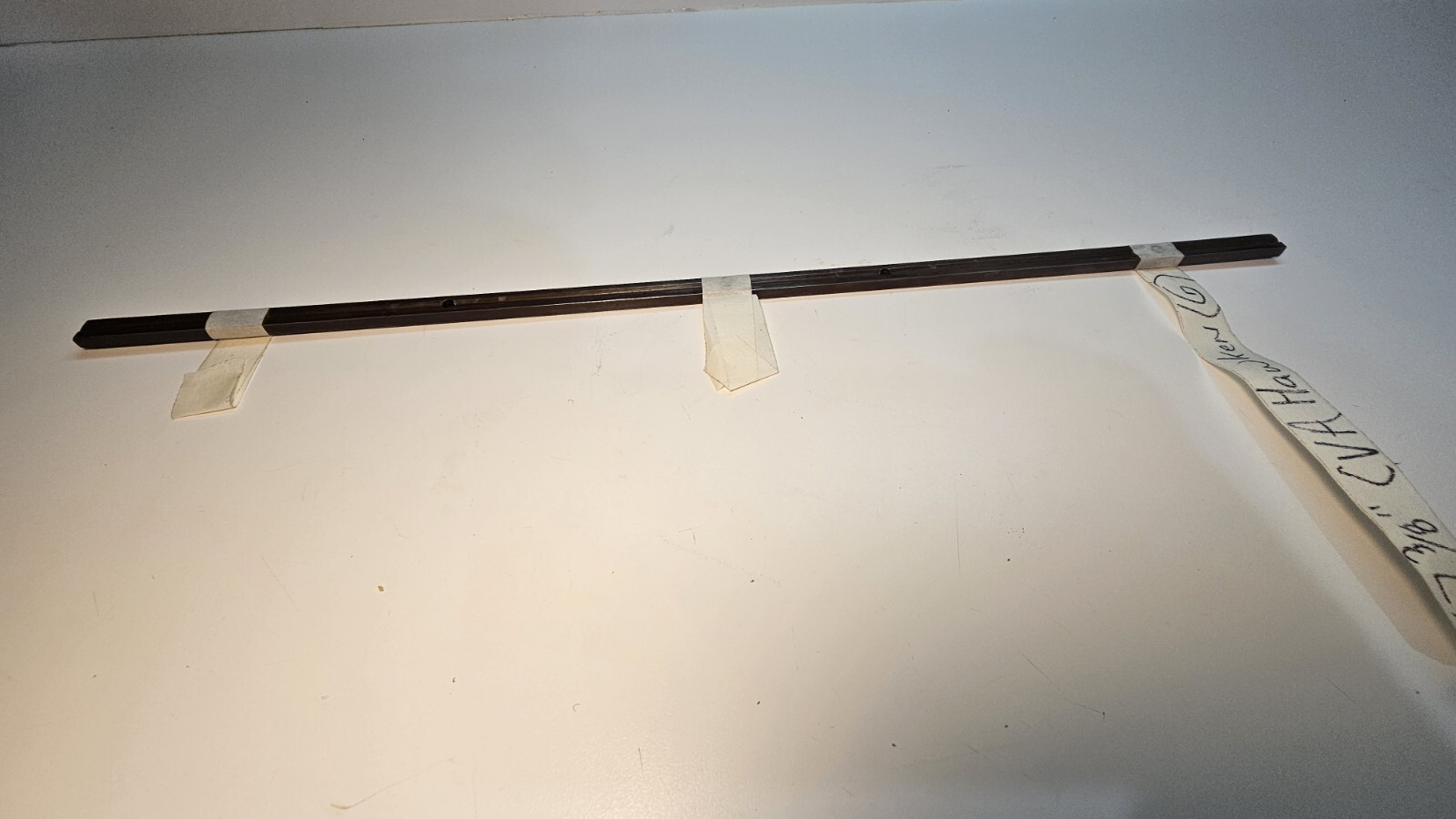 CVA Hawken Sidelock Muzzleloader Rifle 17-3/8" Barrel Under Rib W/ Screws (G)