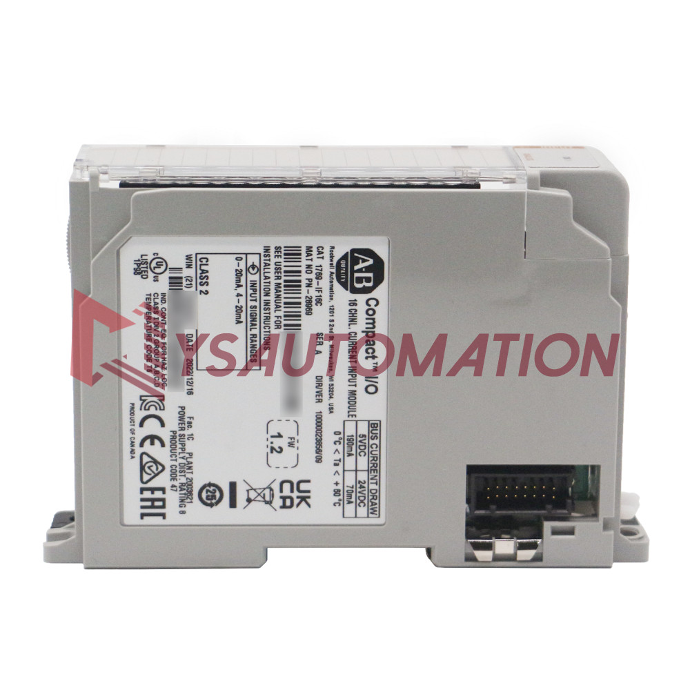 1769-IF16C Allen Bradley CompactLogix 16 Pt A/I Current Module