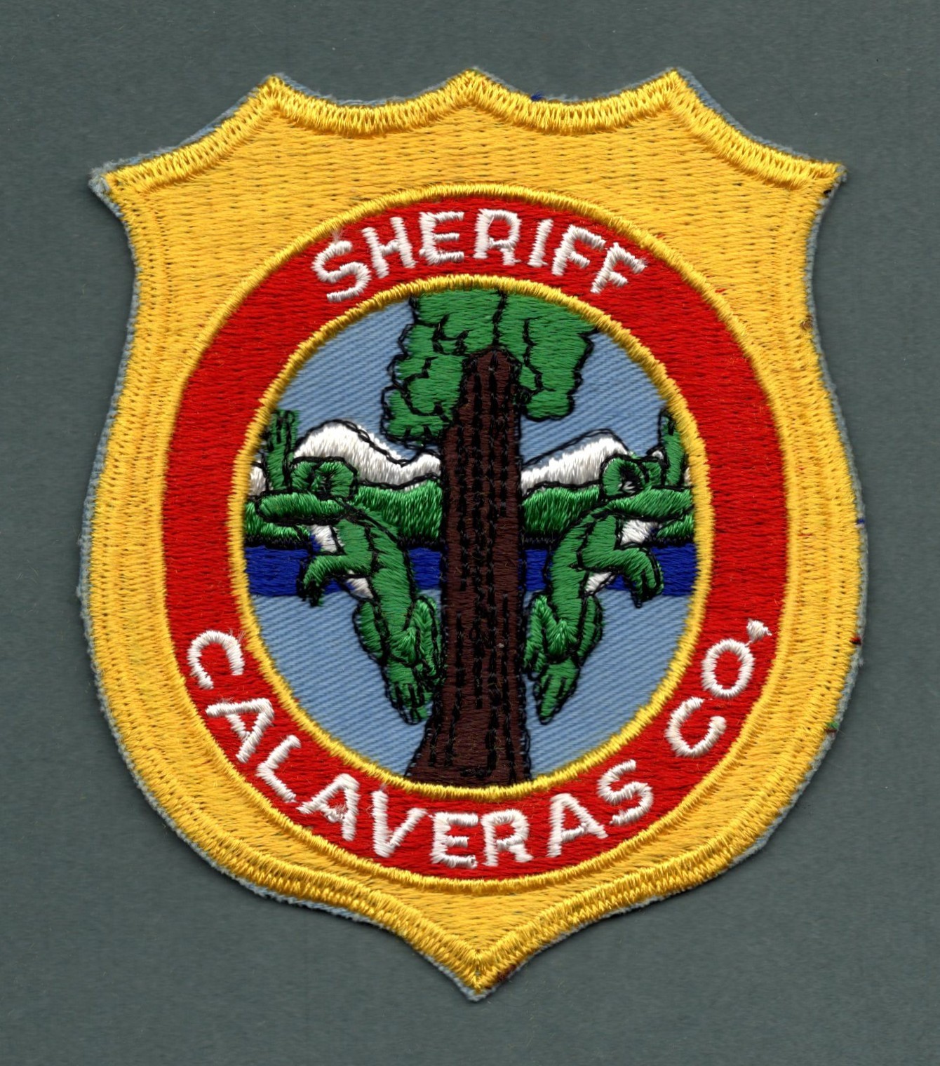 Calaveras County California Sheriff Police Patch