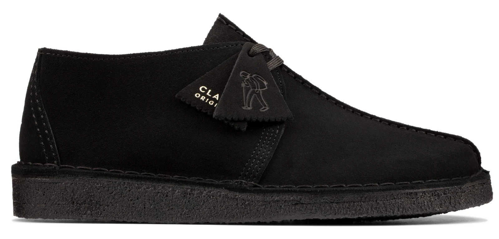 Clarks Desert Trek - 26178476 - Men's - Black Suede