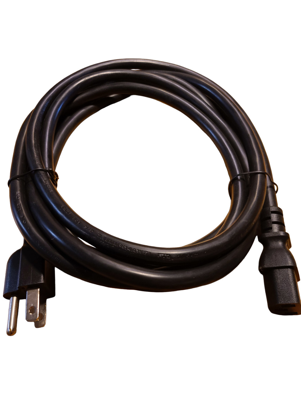 3-PRONG - Horizon Fitness Treadmill Power Cord -  110v (14 AWG) - 10 Ft