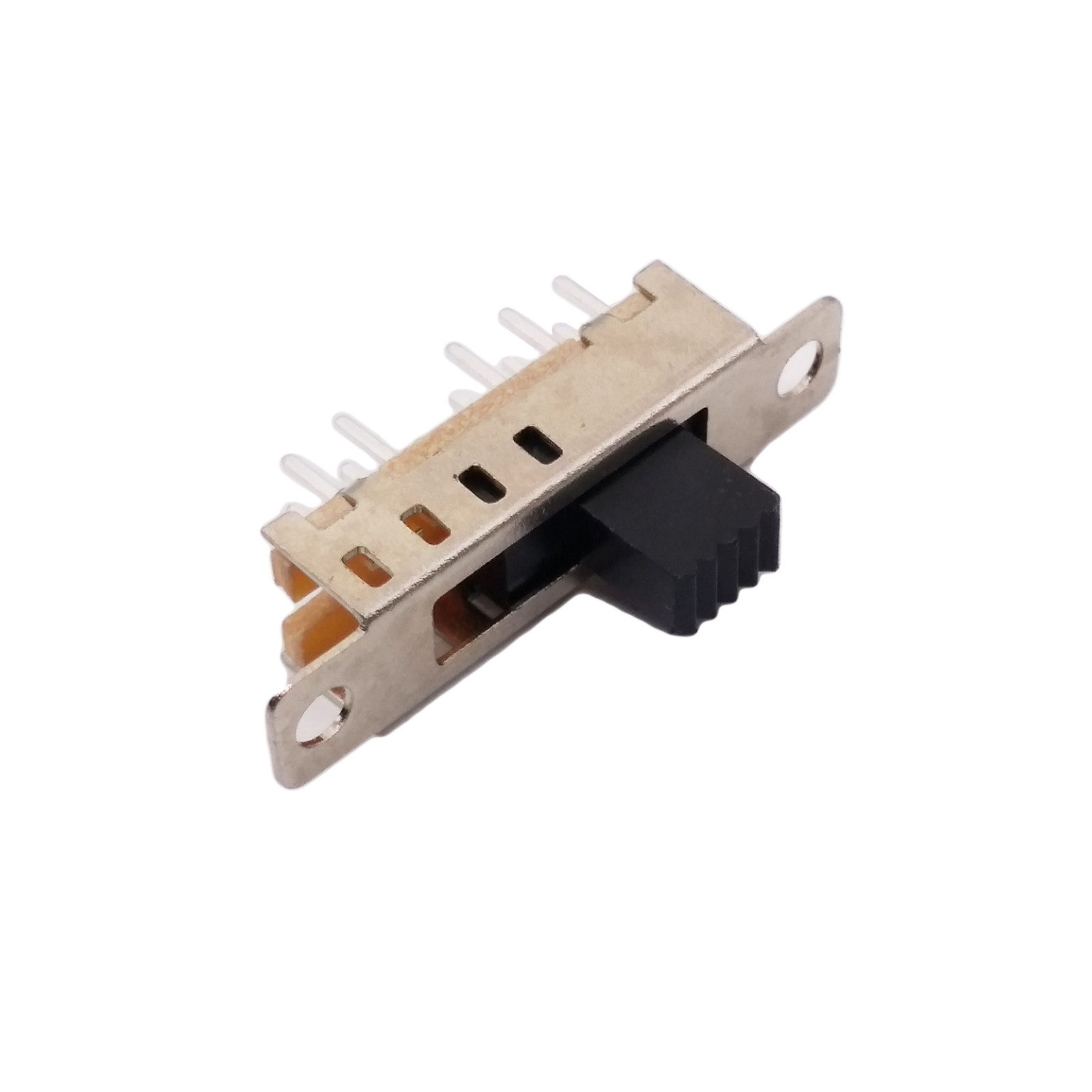 10x SS-24E04 PCB 10 Pin 4 Position 2P4T DP4T Mini Vertical Slide Switch