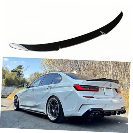 Rear Spoiler Compatible with 2019-2026 BMW G20 3 Series & G80 M3, M4-Style