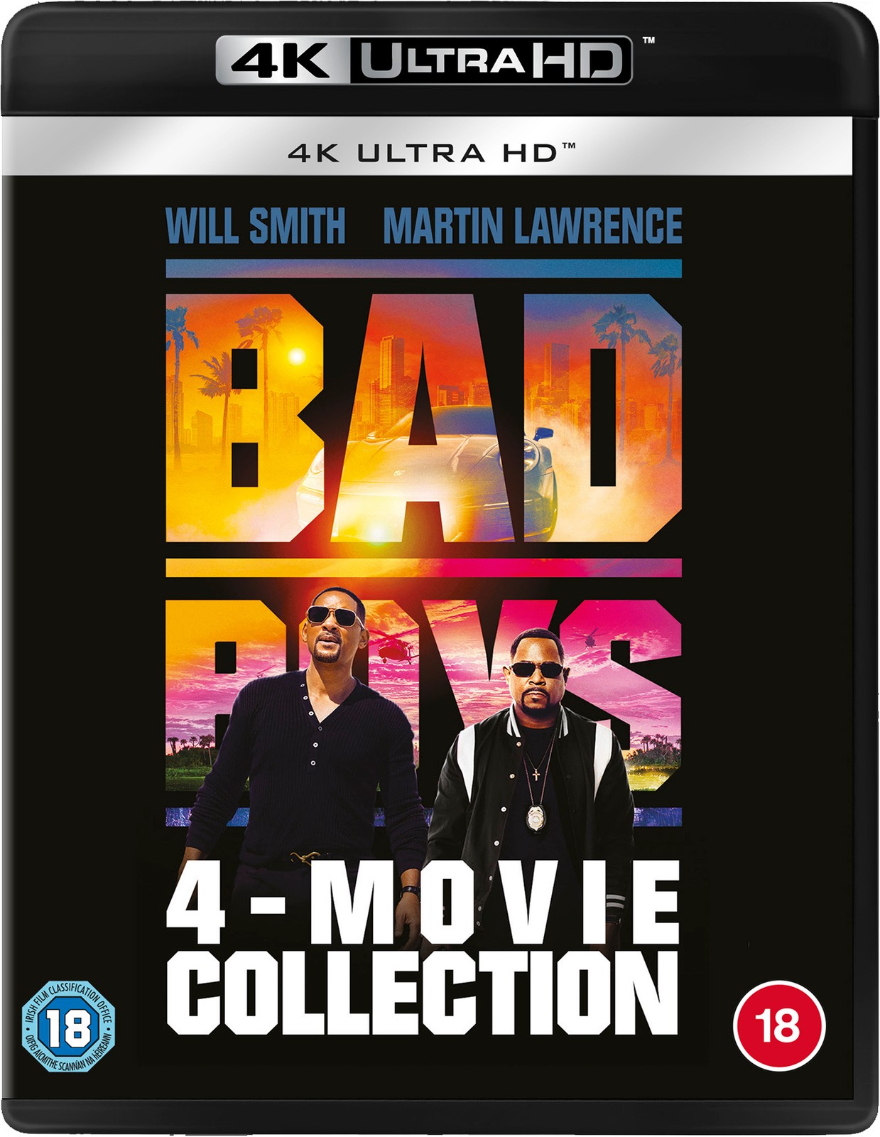 Bad Boys 4 Movie Collection (4K UHD Blu-ray) Martin Lawrence (UK IMPORT)