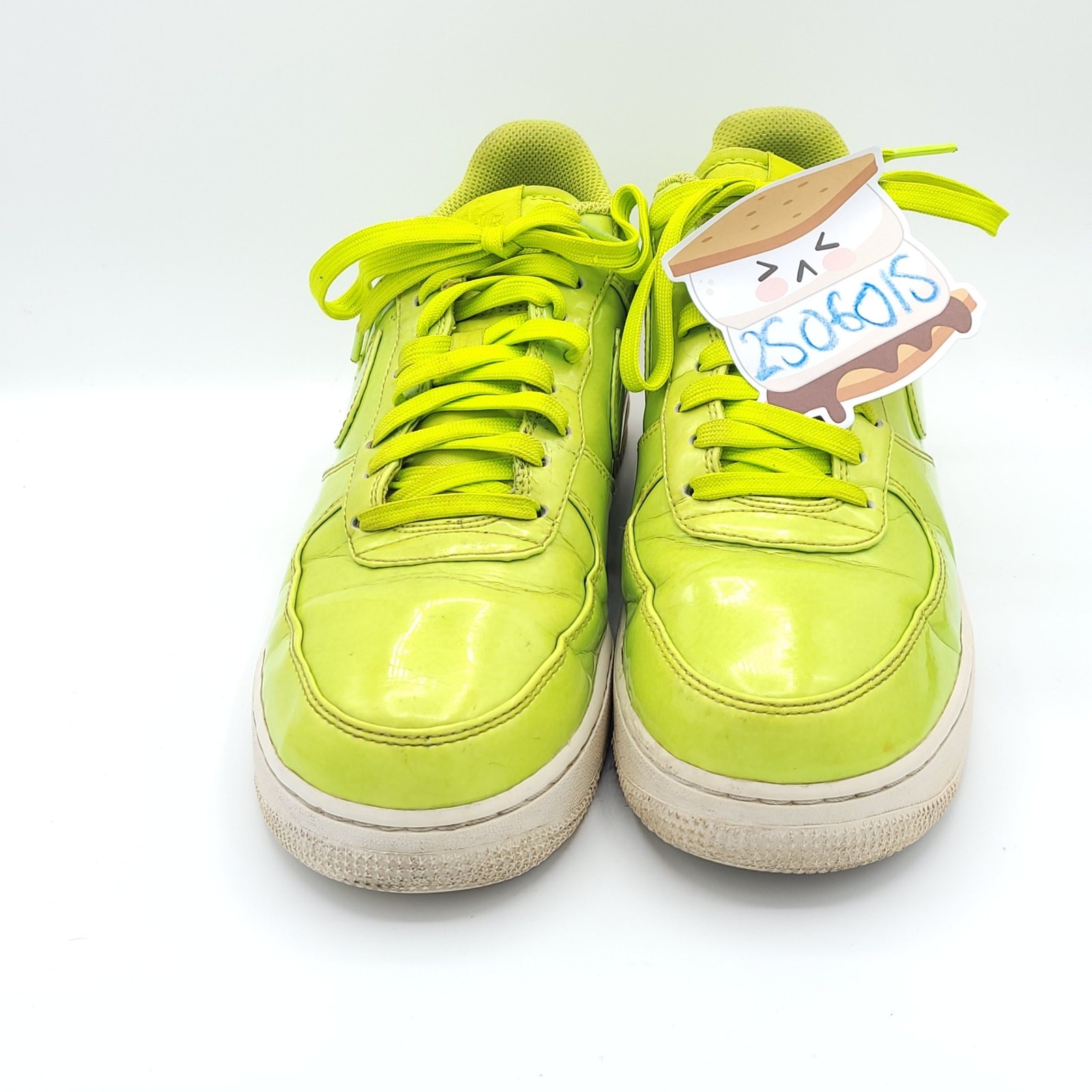 Air Force 1 '07 LV8 UV Cyber Neon Green men's size 10 AJ9505-300