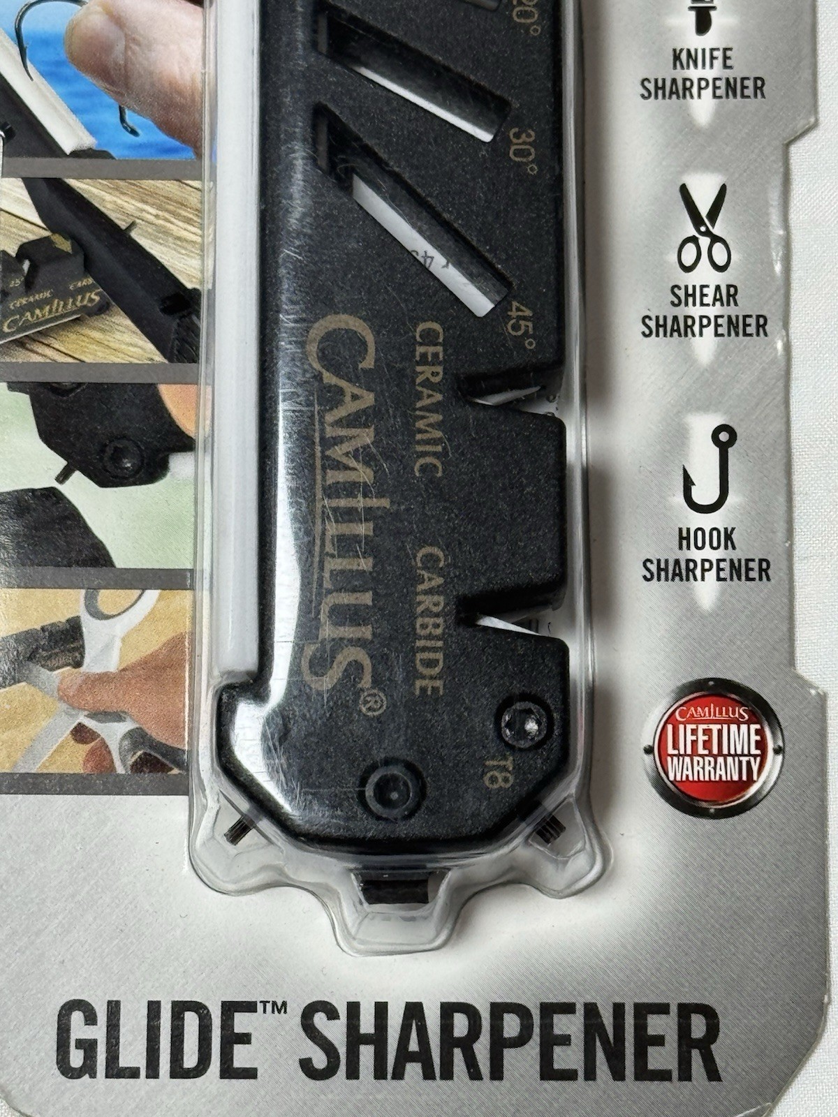 Camillus Glide Sharpener Knife Sharpening Tool Knife Sharpening System New
