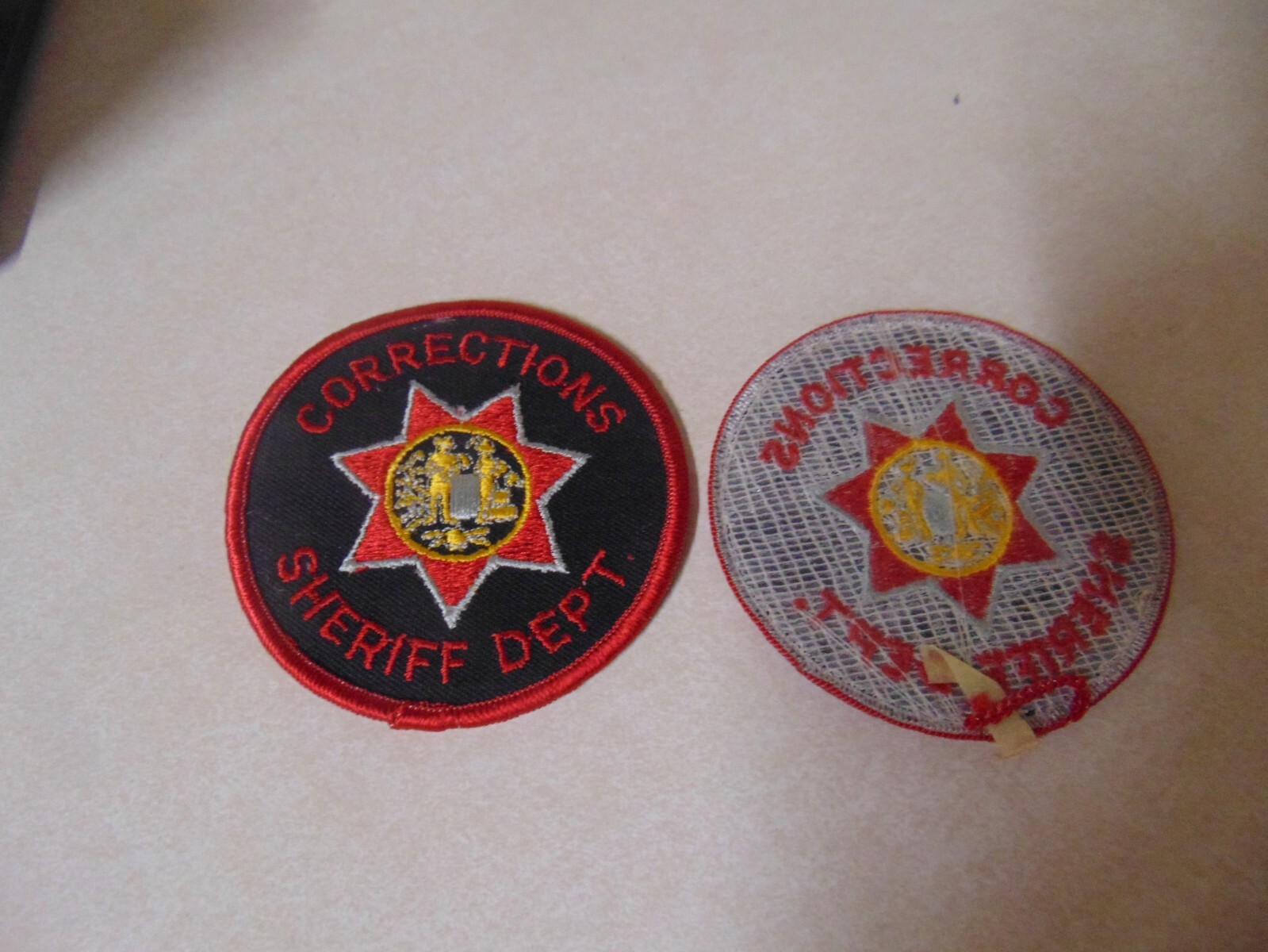 LAW ENFORCEMENT PATCH CORRECTIONS WAYNE COUNTY WEST VIRGINIA SHERIFF DEPARTMENT