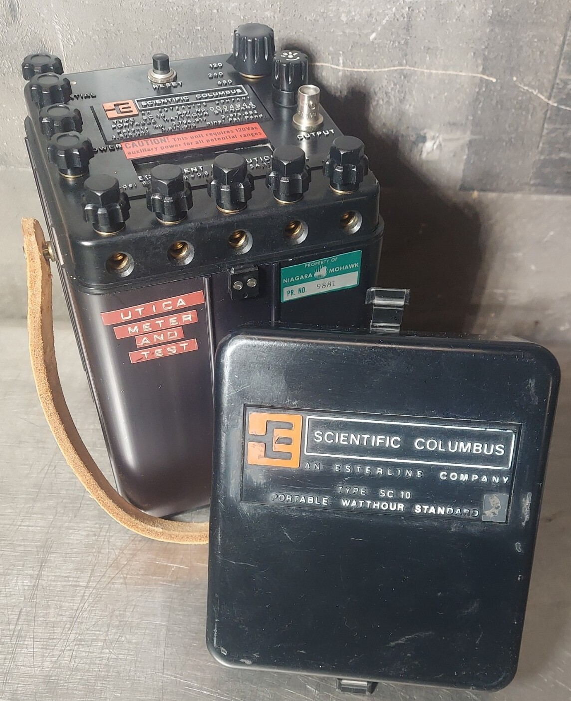 ESTERLINE Scientific Columbus SC 10 Portable Watthour Standard - Model 6371