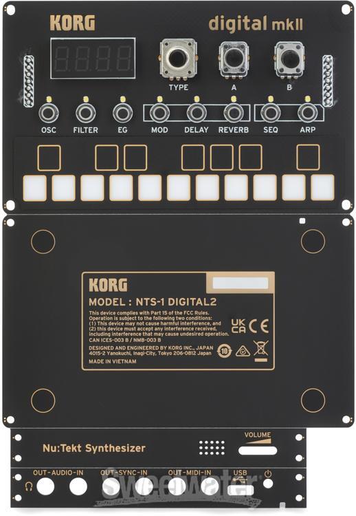 Korg Nu:Tekt NTS-1 MKII DIY Digital Synthesizer Kit