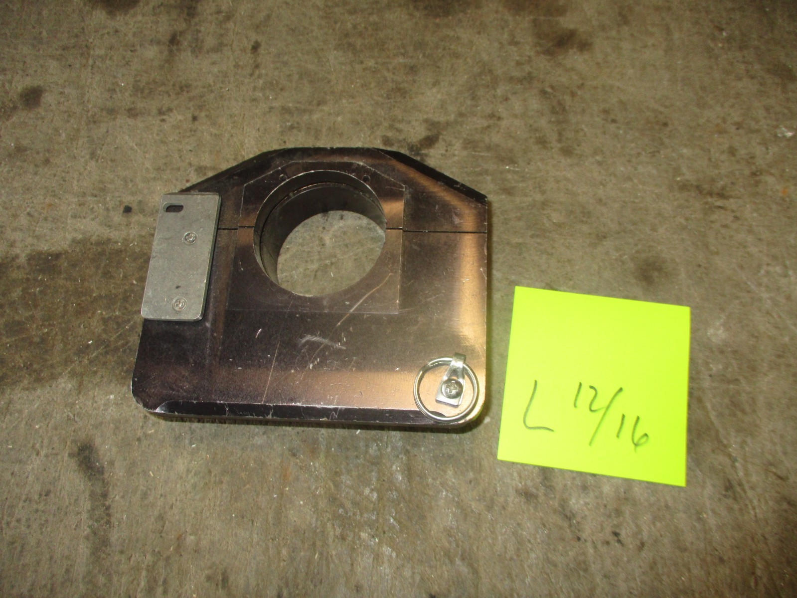 Used Thick Aluminum DVE Thermal Camera Mounting Bracket, for Military Applicatio