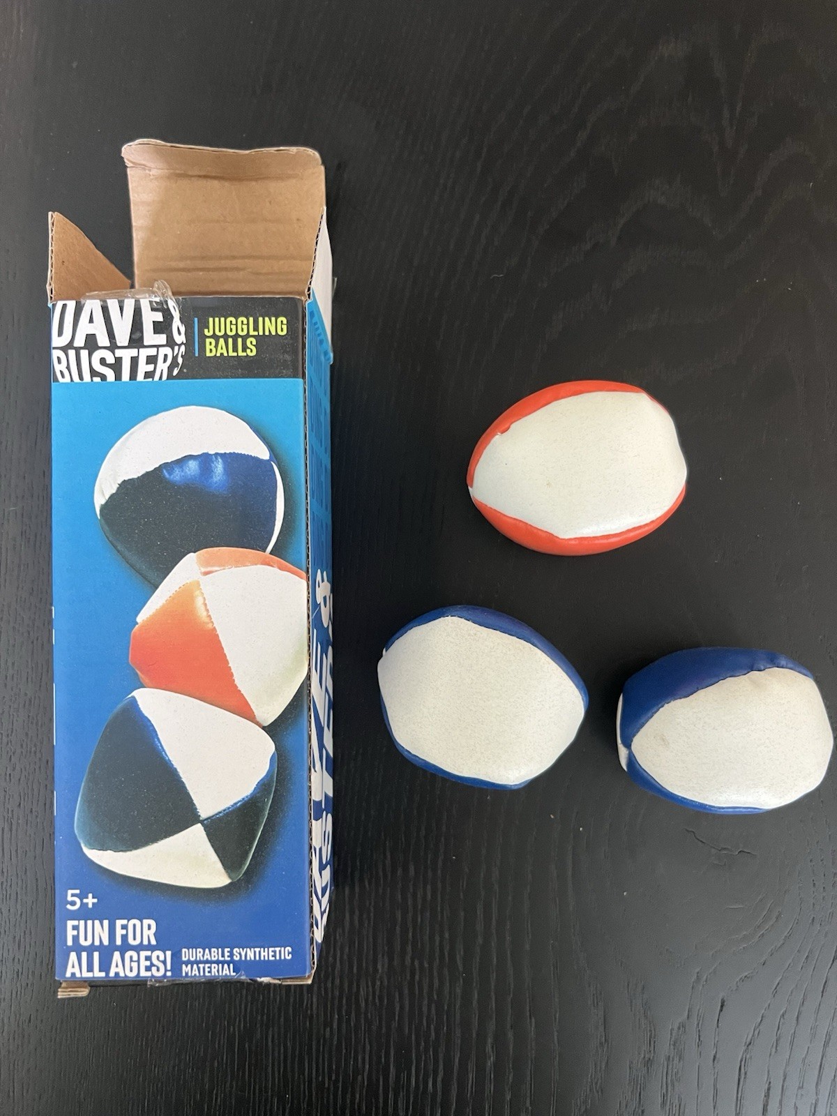 Dave and Buster’s Juggling Balls