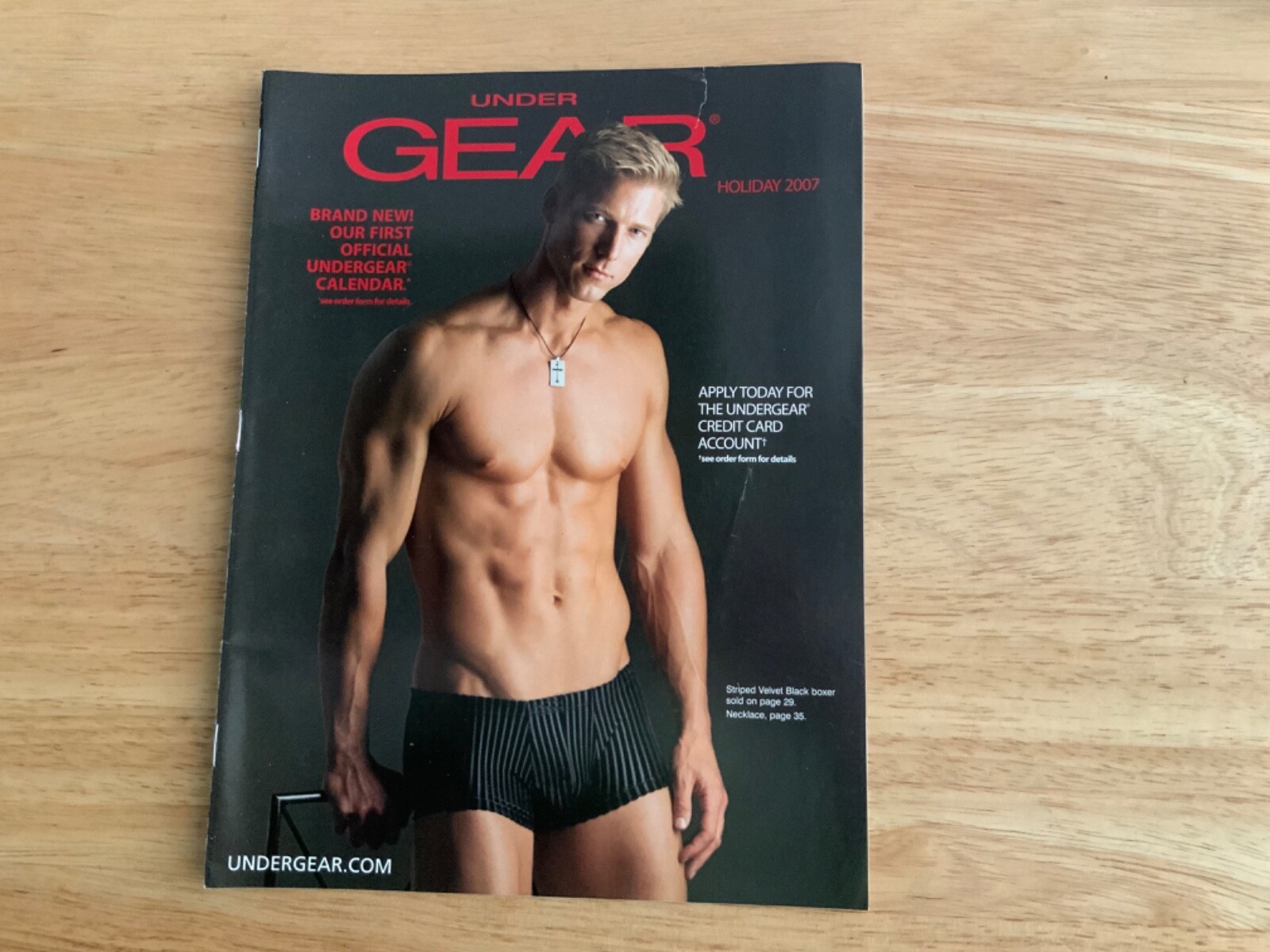 UNDER GEAR HOLIDAY 2007 CATALOG FREE SHIPPING