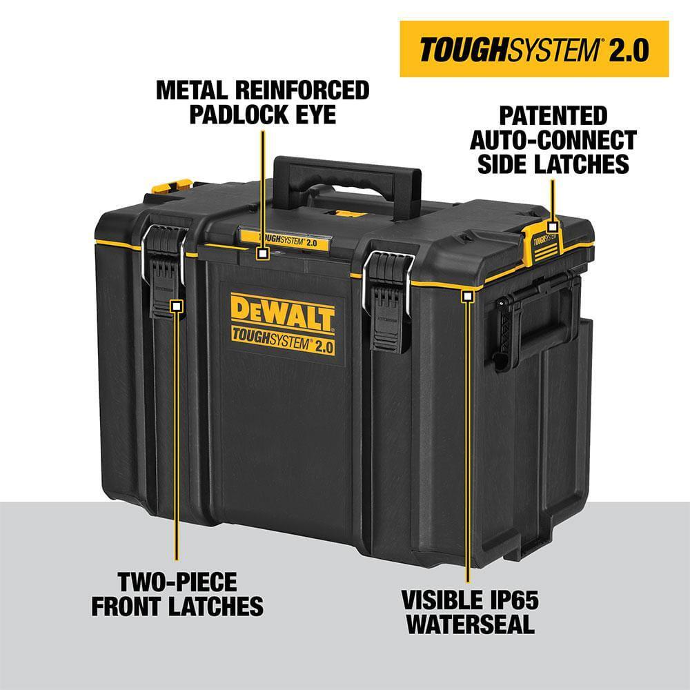 TOUGHSYSTEM 2.0 22 in. Extra Large Tool Box and 2.0 Deep Tool Tray
