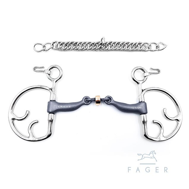 Fager Sally Titanium Kimblehook Bit - 125mm/5"