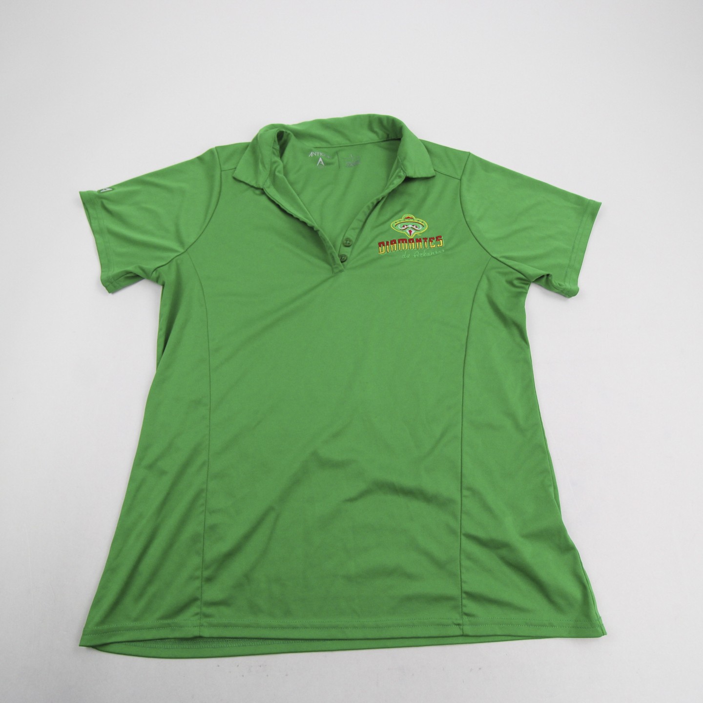 Arkansas Travelers Antigua Polo Women's Green Used L