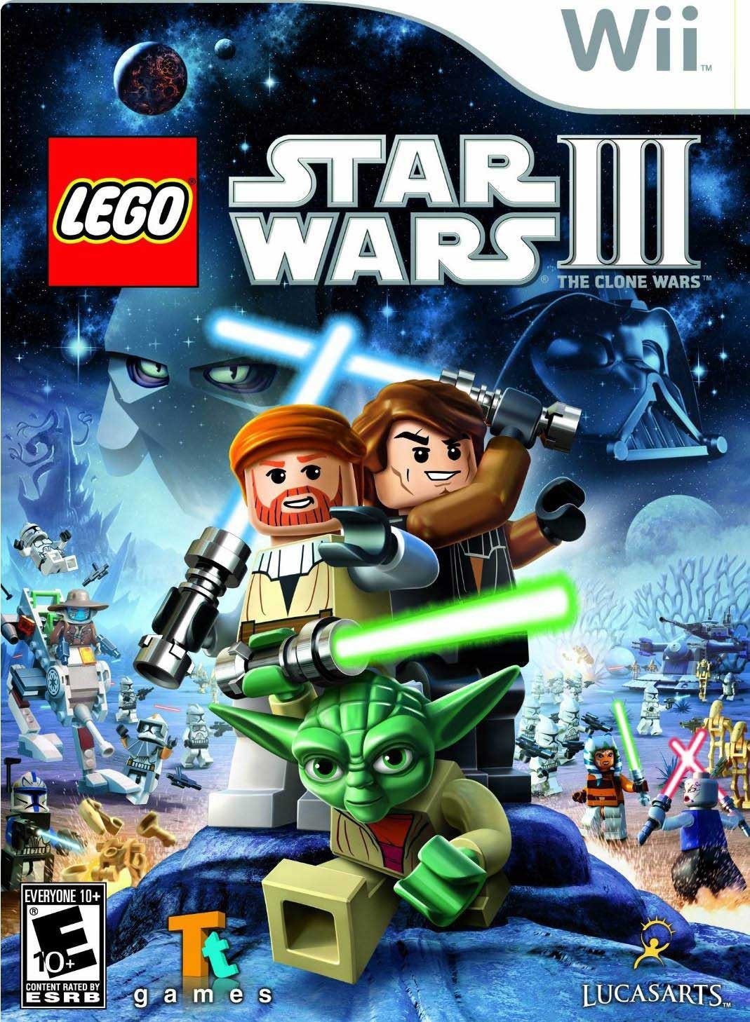 LEGO Star Wars III: The Clone Wars - Nintendo  Wii Game Only