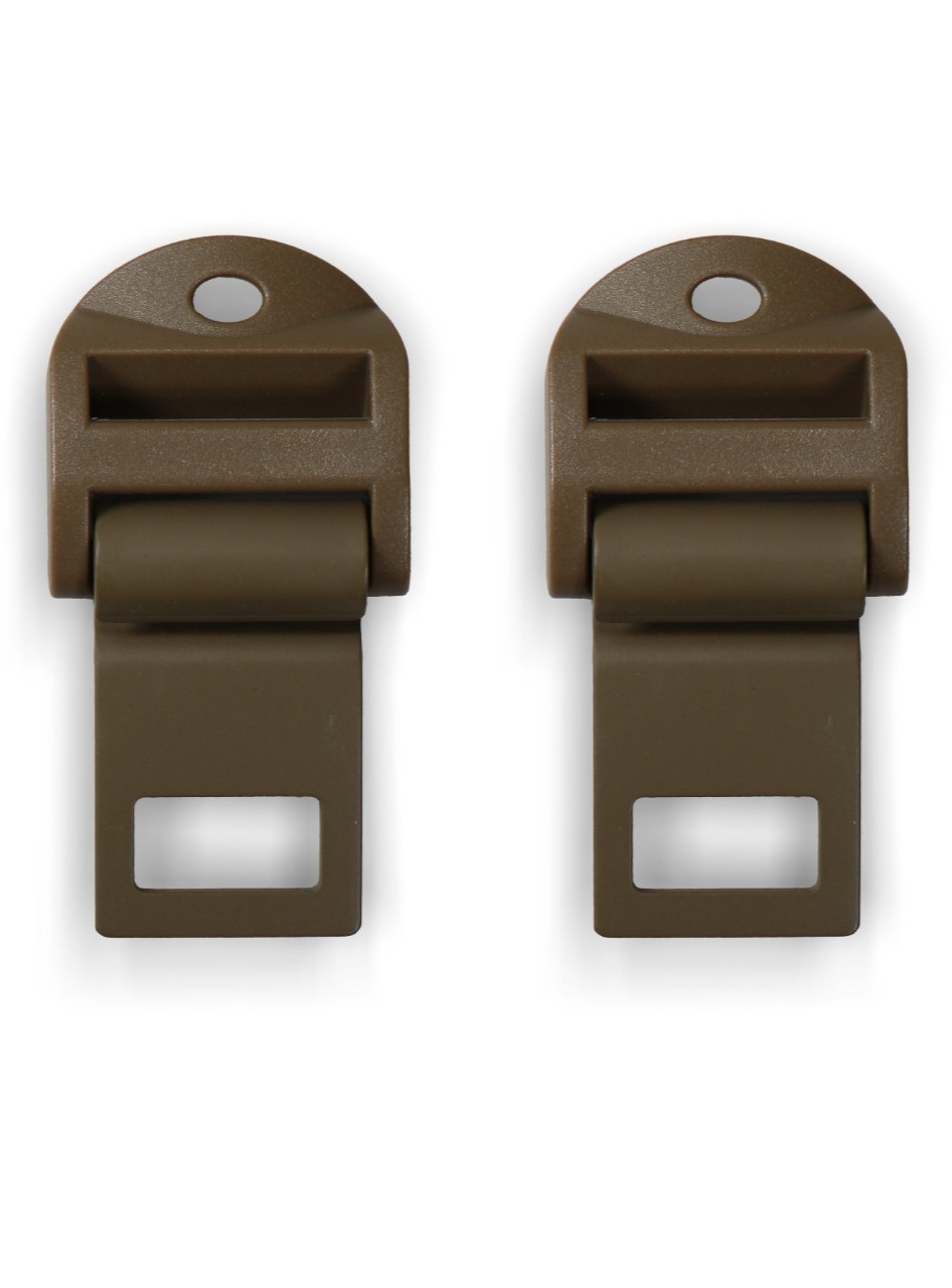 2x - USMC Main Pack Quick Release Lower Attachment Buckles Coyote FILBE MQRB 1"