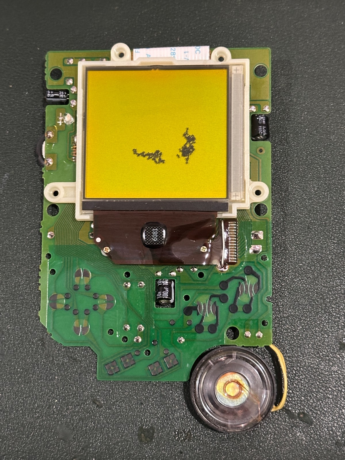 Original Game Boy DMG-01 Screen Front Motherboard LCD OEM Authentic PARTS A