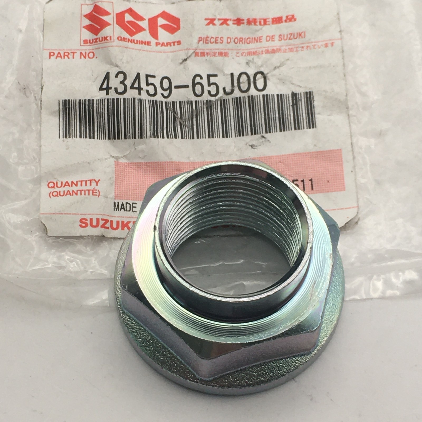 Suzuki Grand Vitara II Wheel Axle Drive Shaft Bearing 1x Nut Genuine 4345965J00