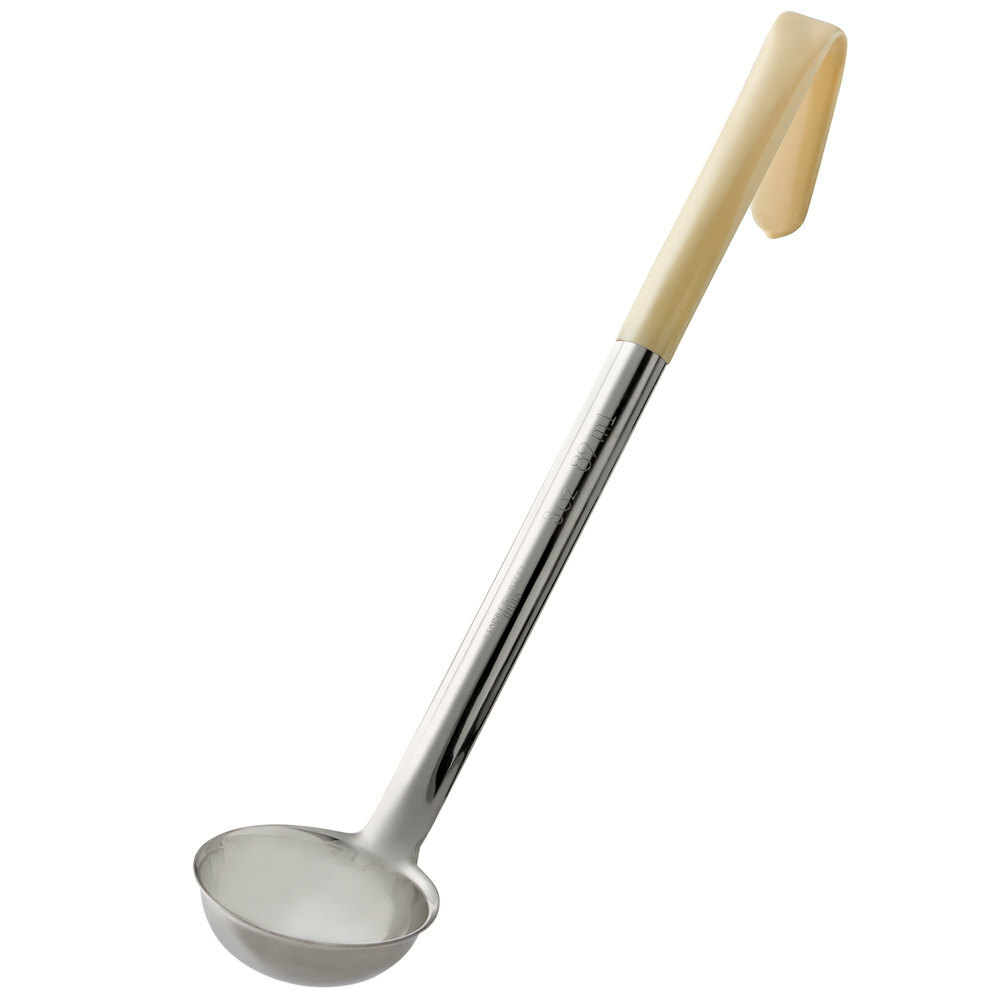 Choice One Piece Ladle / Dipper w/ Coated Handle (select size below)