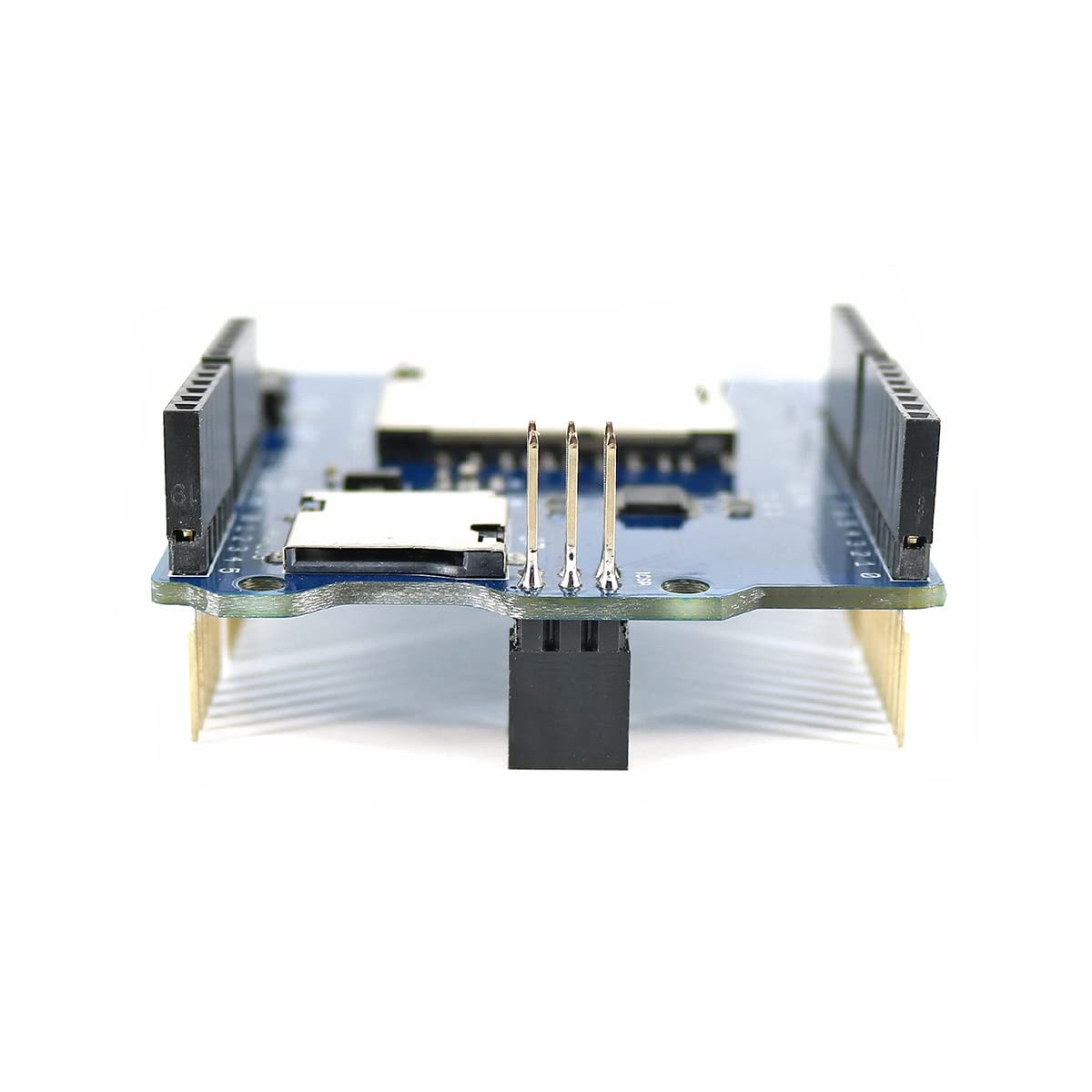 Stackable SD Card Shield for Arduino Small, Blue