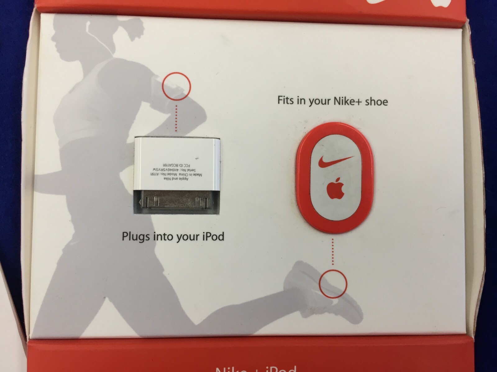 Nike + iPod Sport Kit Wireless Running Shoe Sensor MA365LL/E