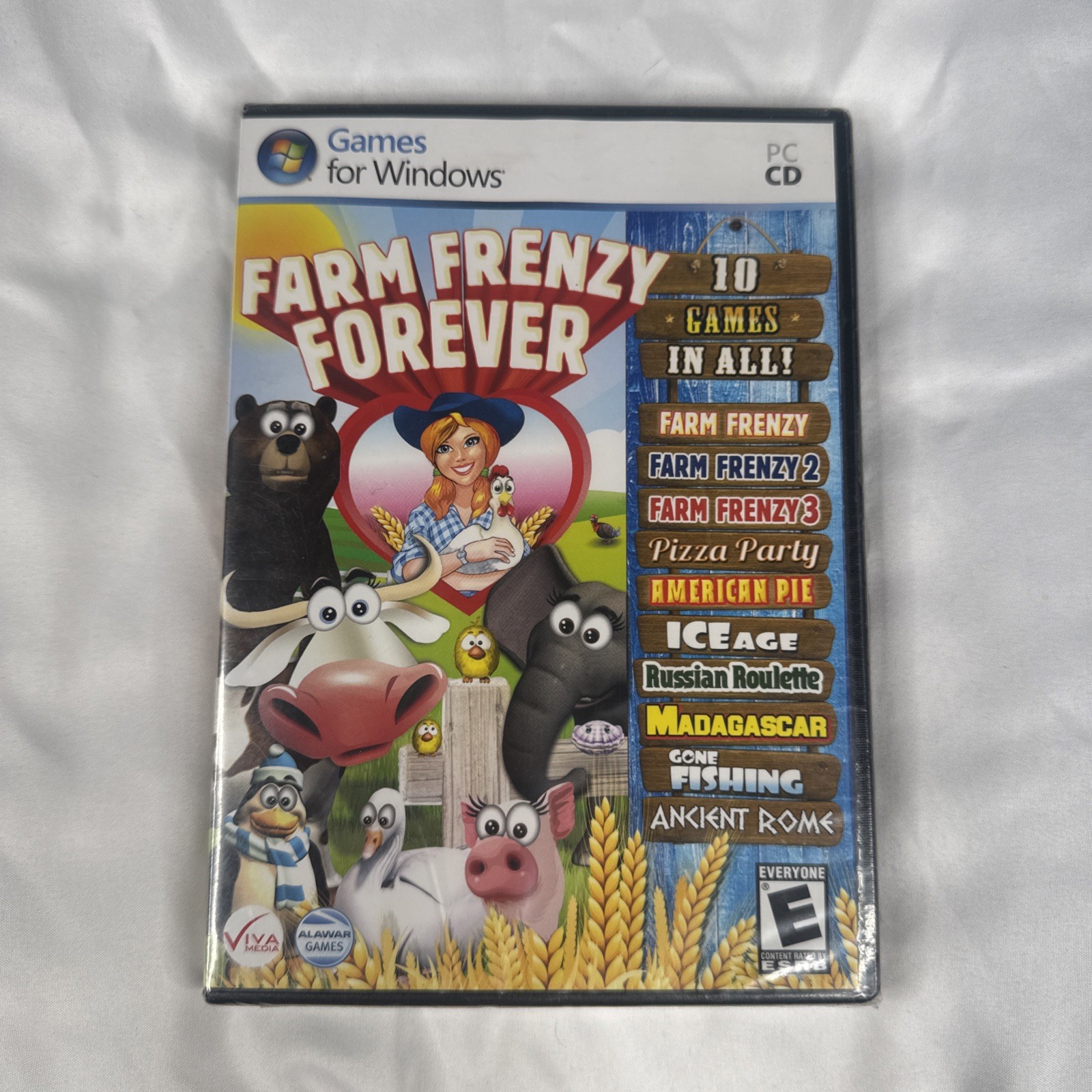 NEW - FARM FRENZY FOREVER BRAND NEW PC Computer Game for Windows 10 - SEALED