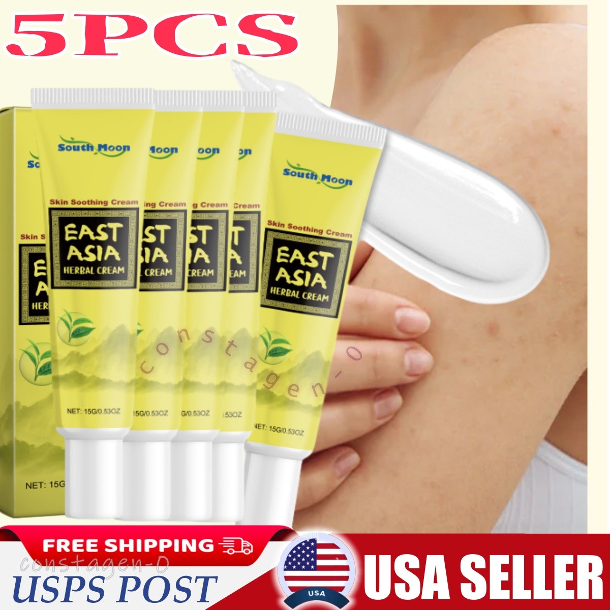 Smiles and Joys Herbal Cream, East Asian Natural Herbal Cream Ointment Soothing