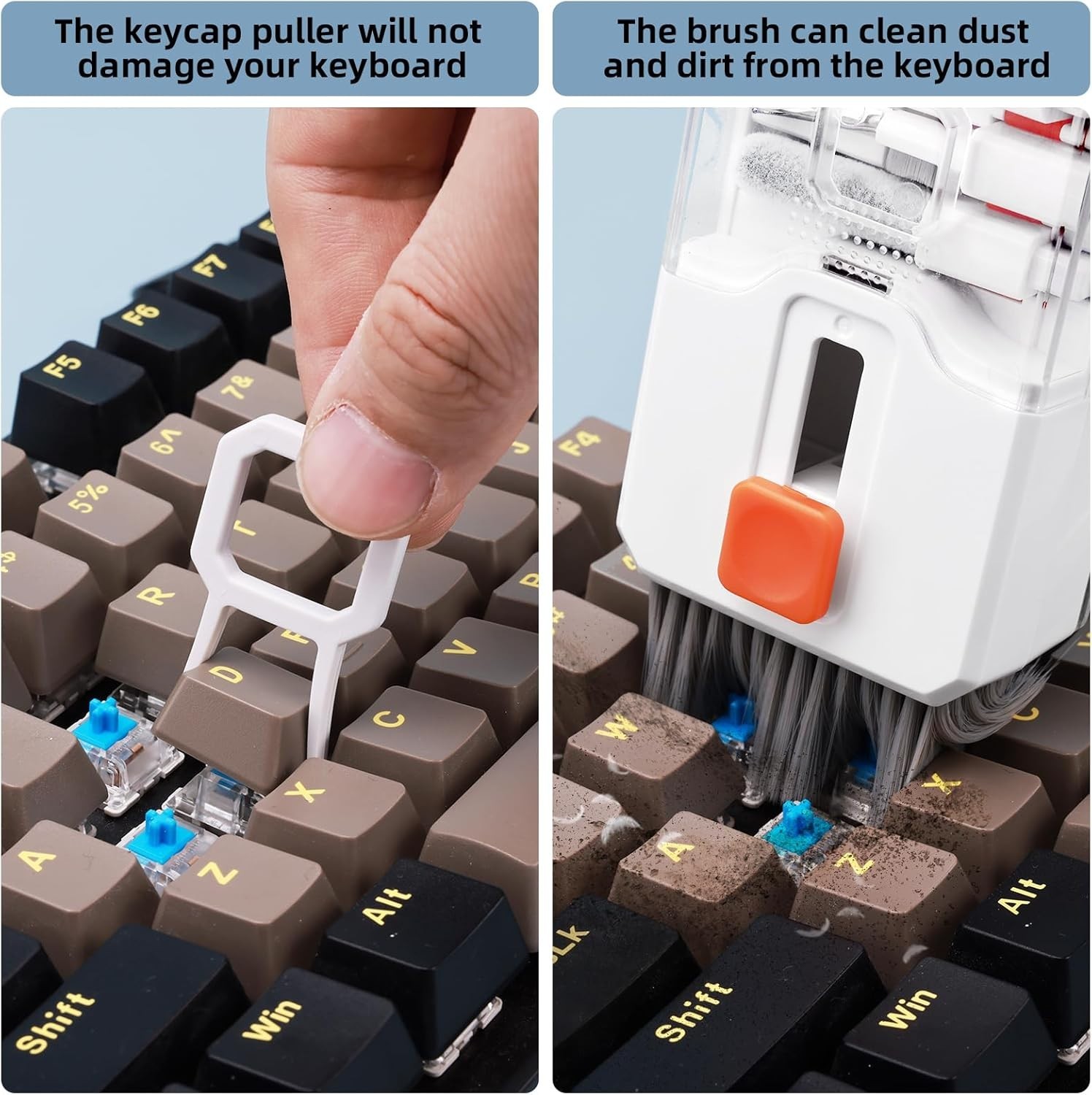 NEW All-in-1 Computer Keyboard & Screen Cleaning Kit Multi-Function Laptop Tool