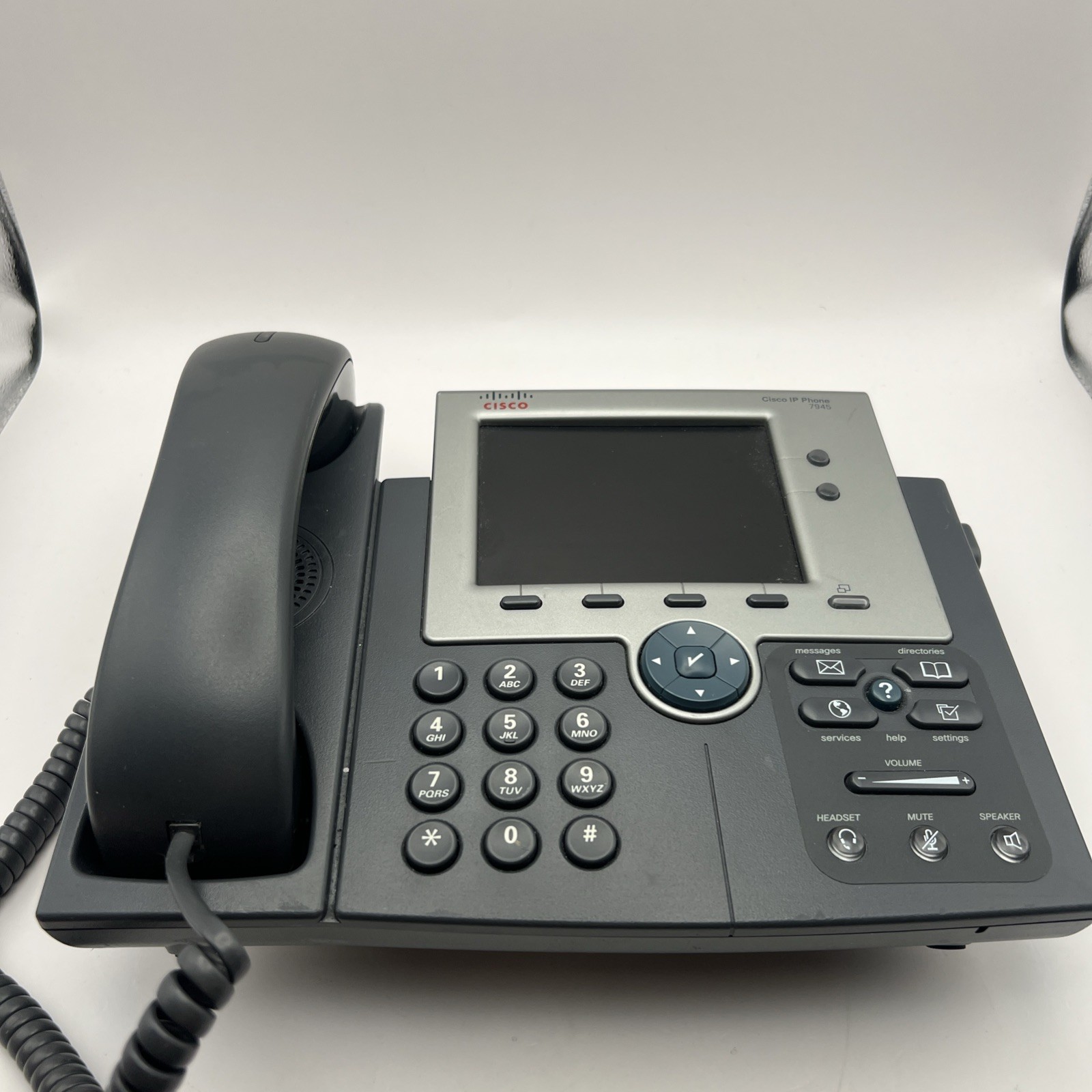 Cisco 7945G IP Phone Cored With Base Color Grey
