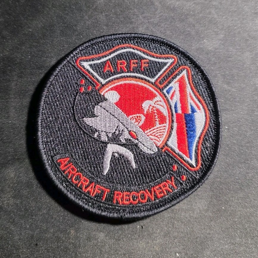 Unofficial 50/50 ARFF/Aircraft Recovery Patch.