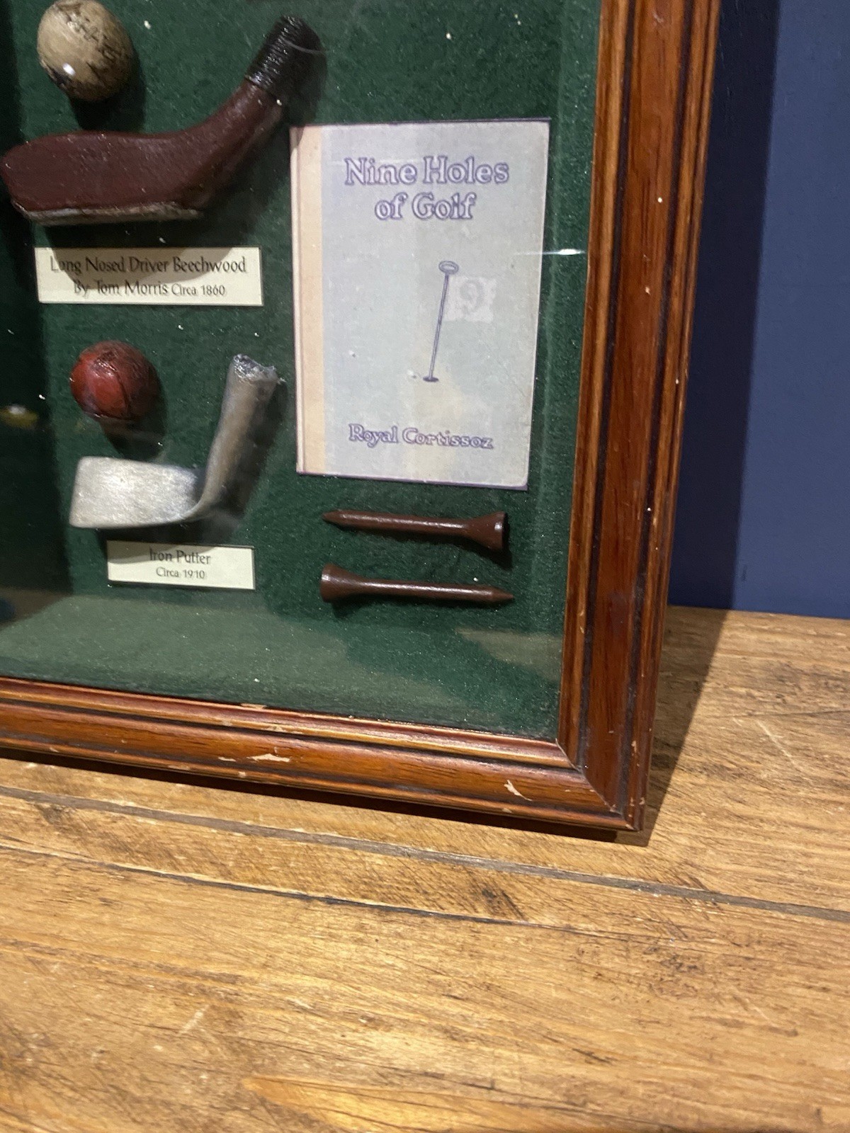 History Of Golf , Shadowbox Picture