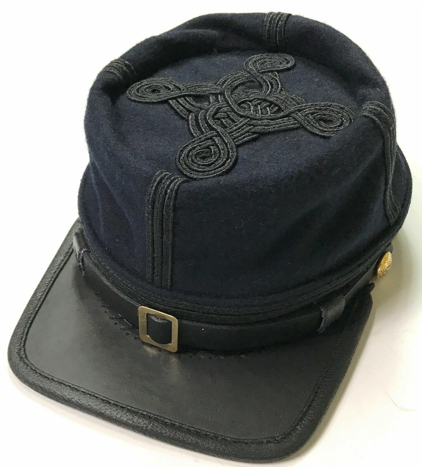 CIVIL WAR US UNION INFANTRY LT. COLONEL MAJOR OFFICER WOOL KEPI---ALL SIZES!!!!