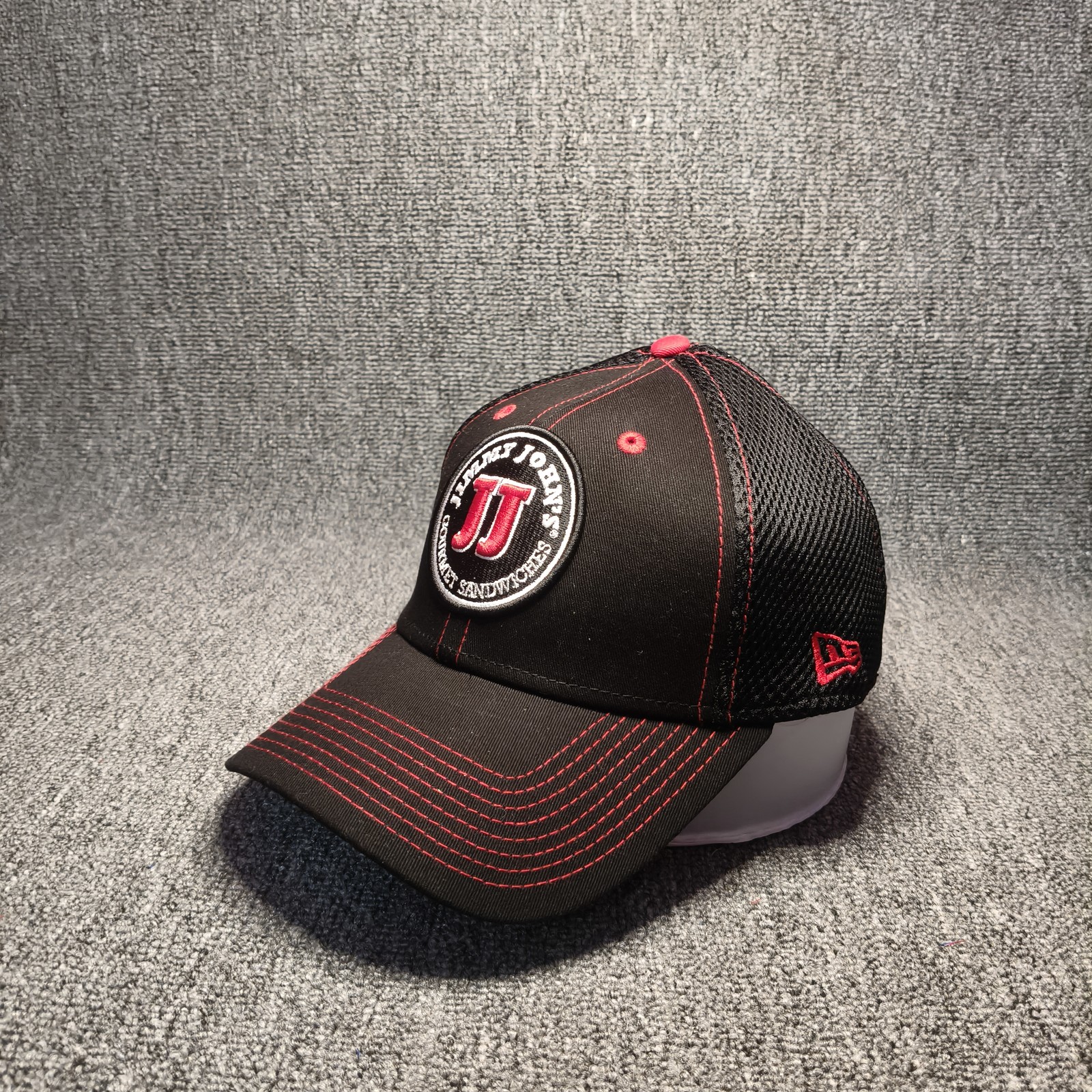 New Era 39THIRTY Jimmy John's Kevin Harvick 4 NASCAR Cap Hat