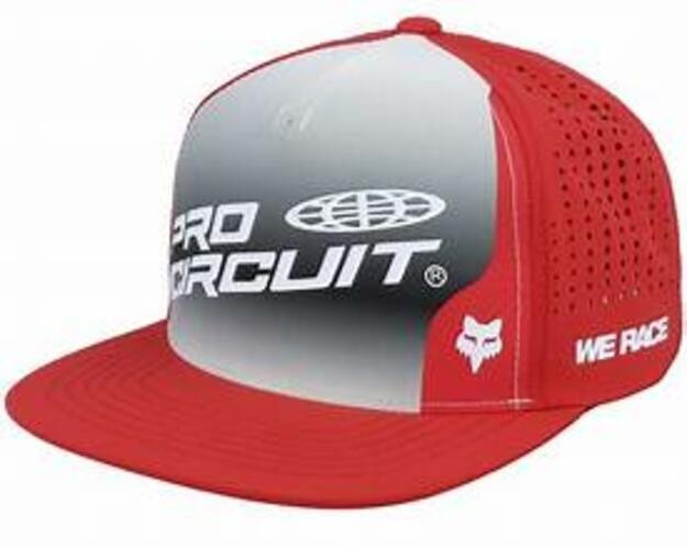 FOX RACING FOYL PC SNAPBACK HAT Orange Flame