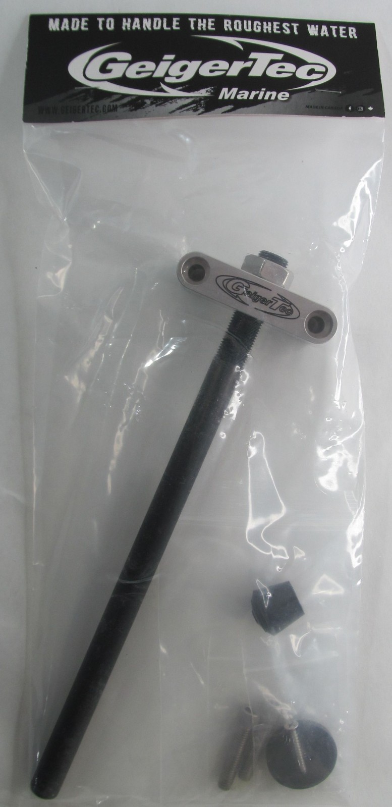 NEW GEIGERTEC MARINE POWER POLE MOVE BOUNCE BAR FOR TROLLING MOTOR