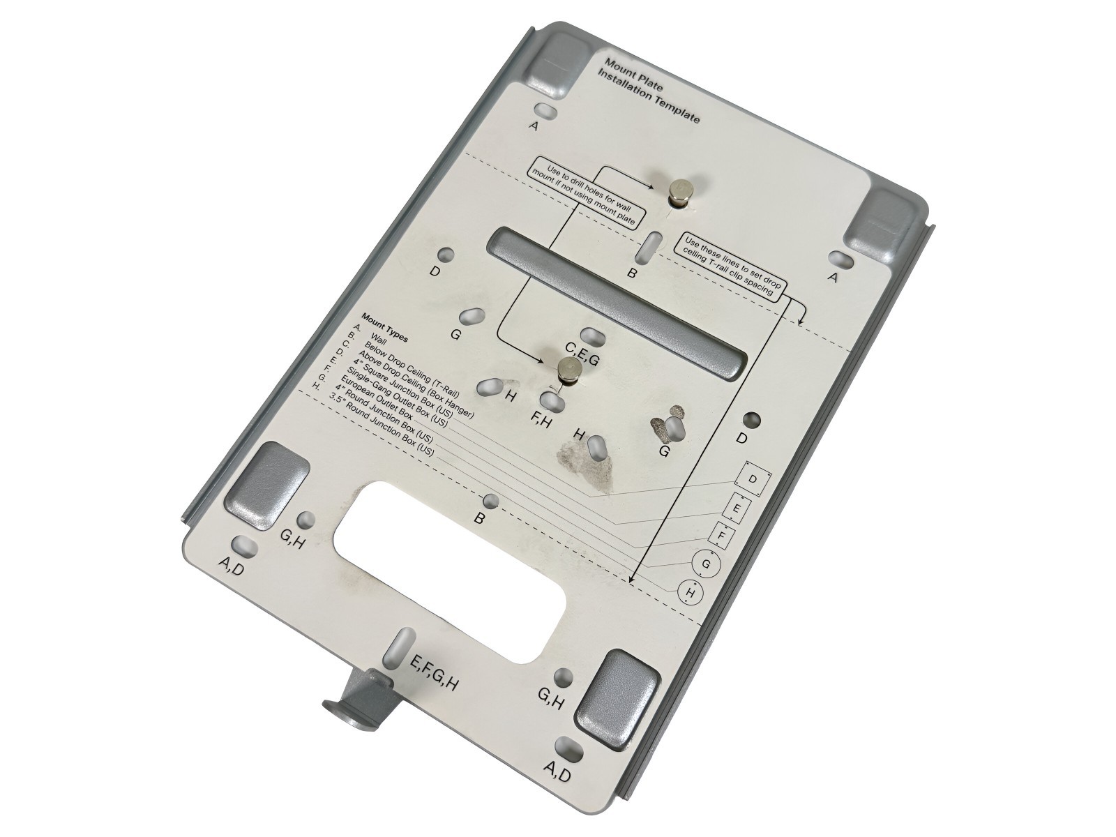 CISCO Meraki Mount Plate for MR18 Wireless Access Point
