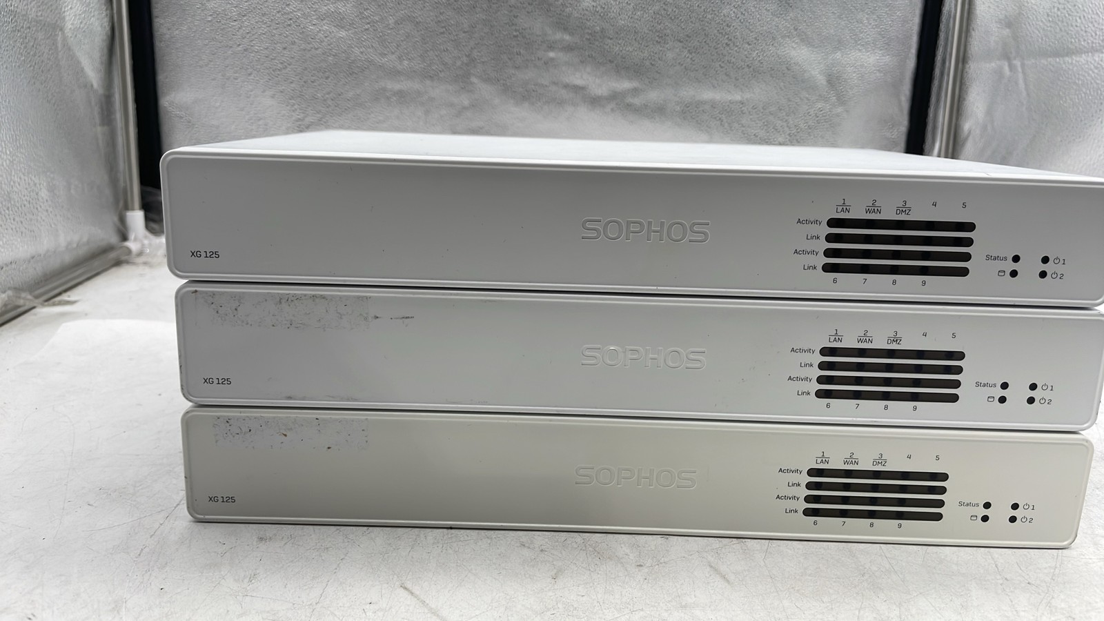 Sophos XG 125 Enterprise Network Security Desktop Firewall Appliances Lot of 3