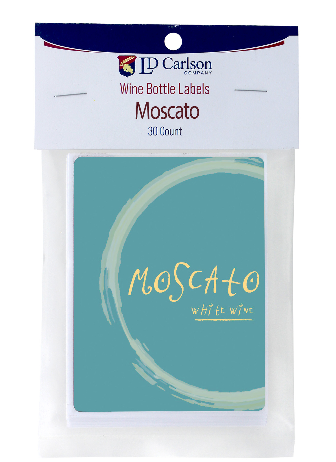 Moscato Wine Labels 30/Pack Varietal Collection