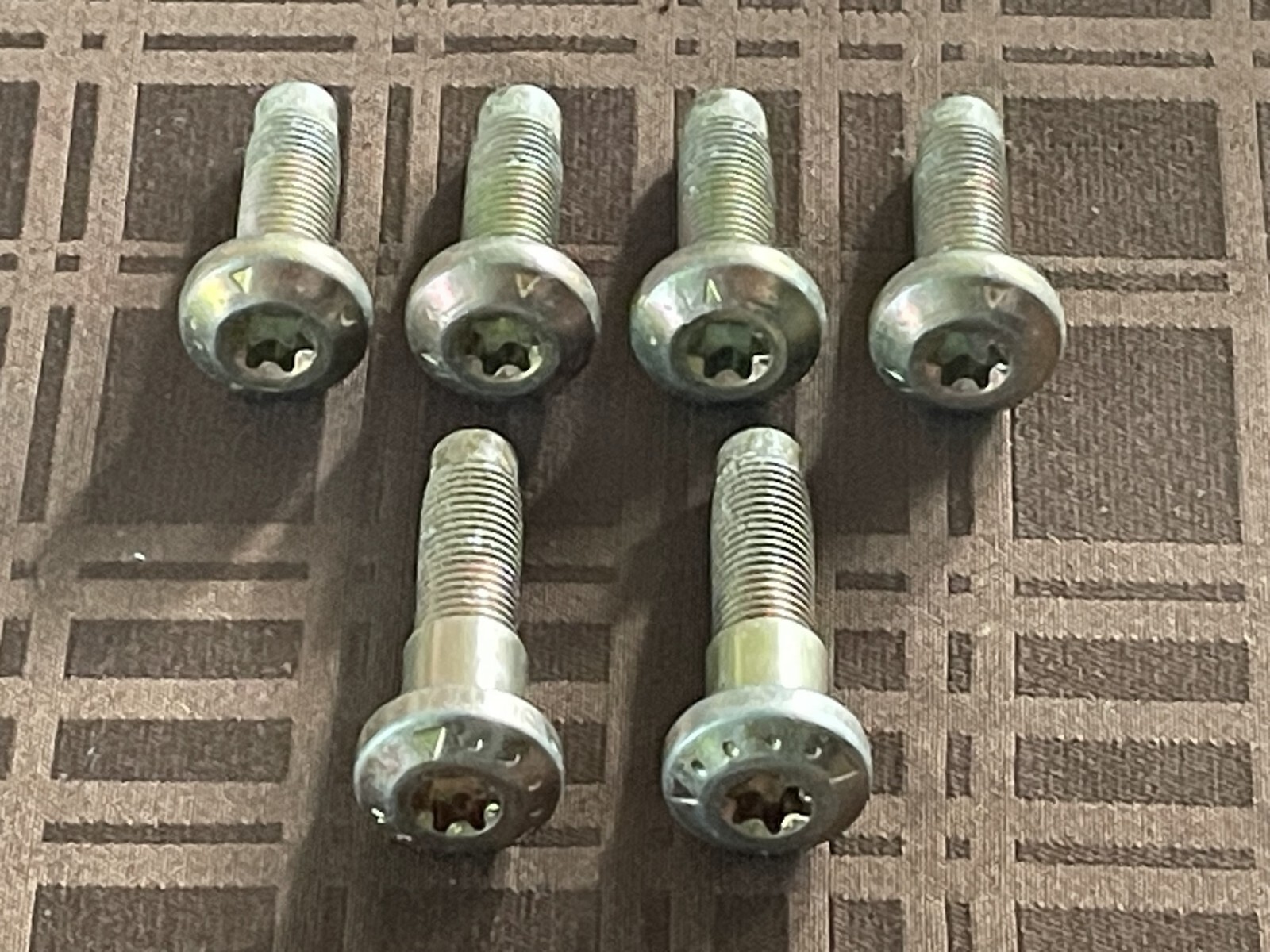 (6) New Shoulder Seat Belt Torx Bolt Set for Jeep CJ5 CJ7 Scrambler