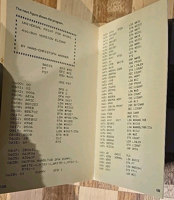 Hackerbook For Your Atari Computer Tips & Tricks HC Wagner 1983 First Edition