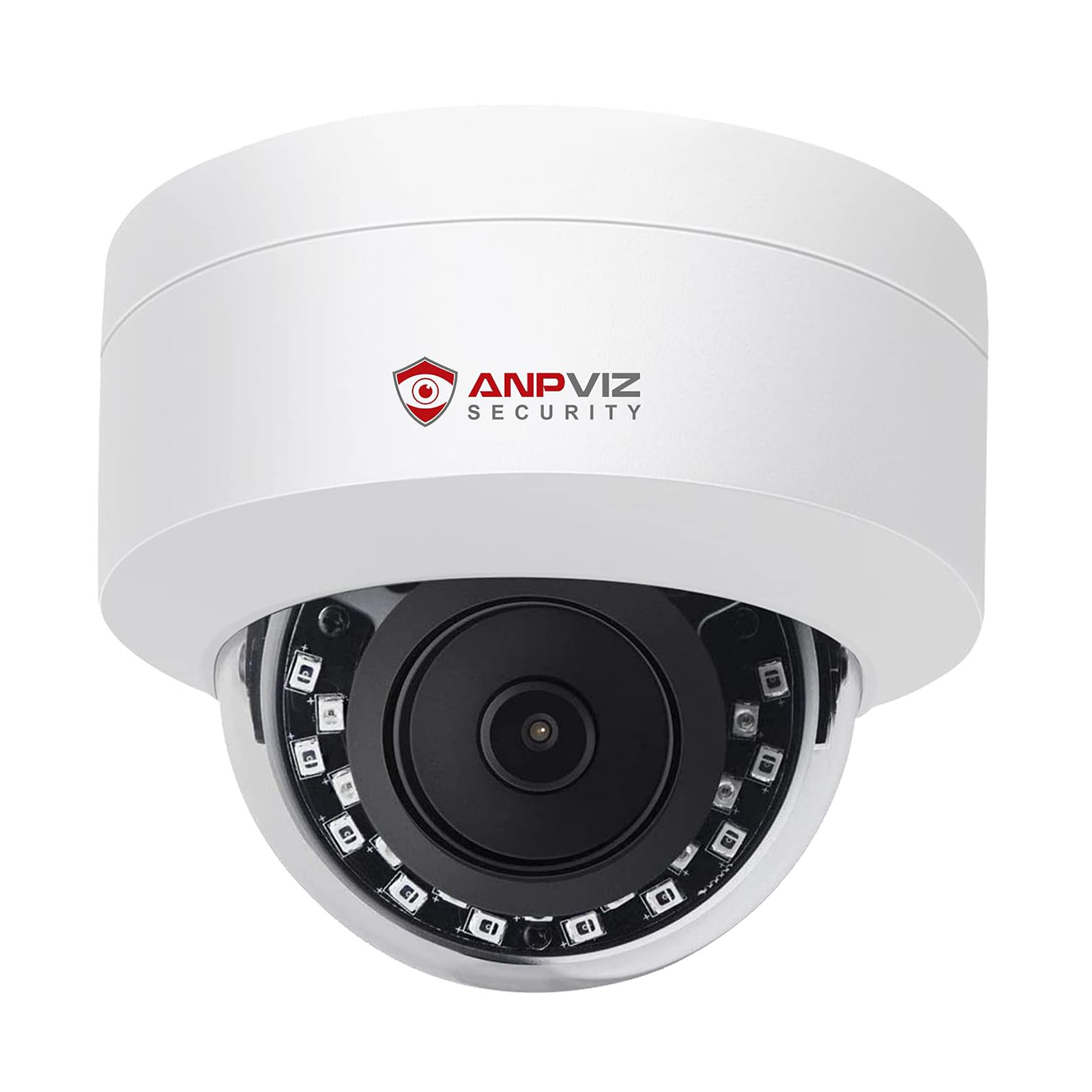 Anpviz 4MP 5MP 8MP  w/Audio PoE IP Dome Security Camera Outdoor Metal Housing
