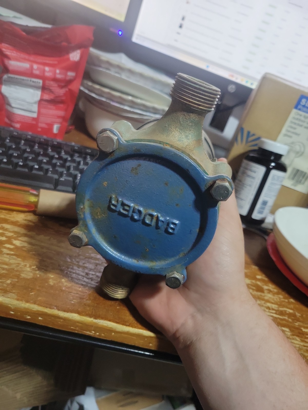 Badger Meter 10 Gallons Model 25 34210-002