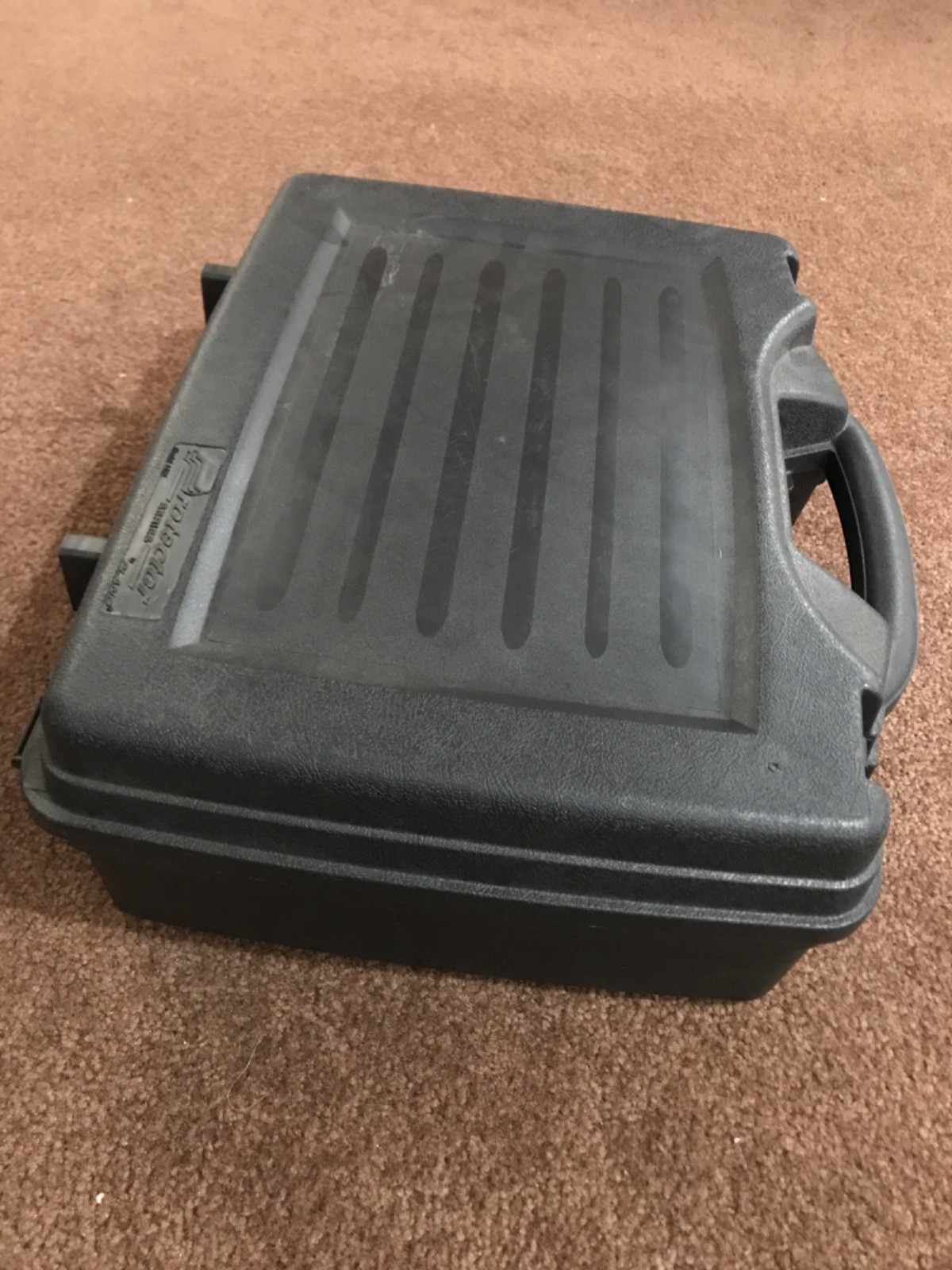Plastic gun case