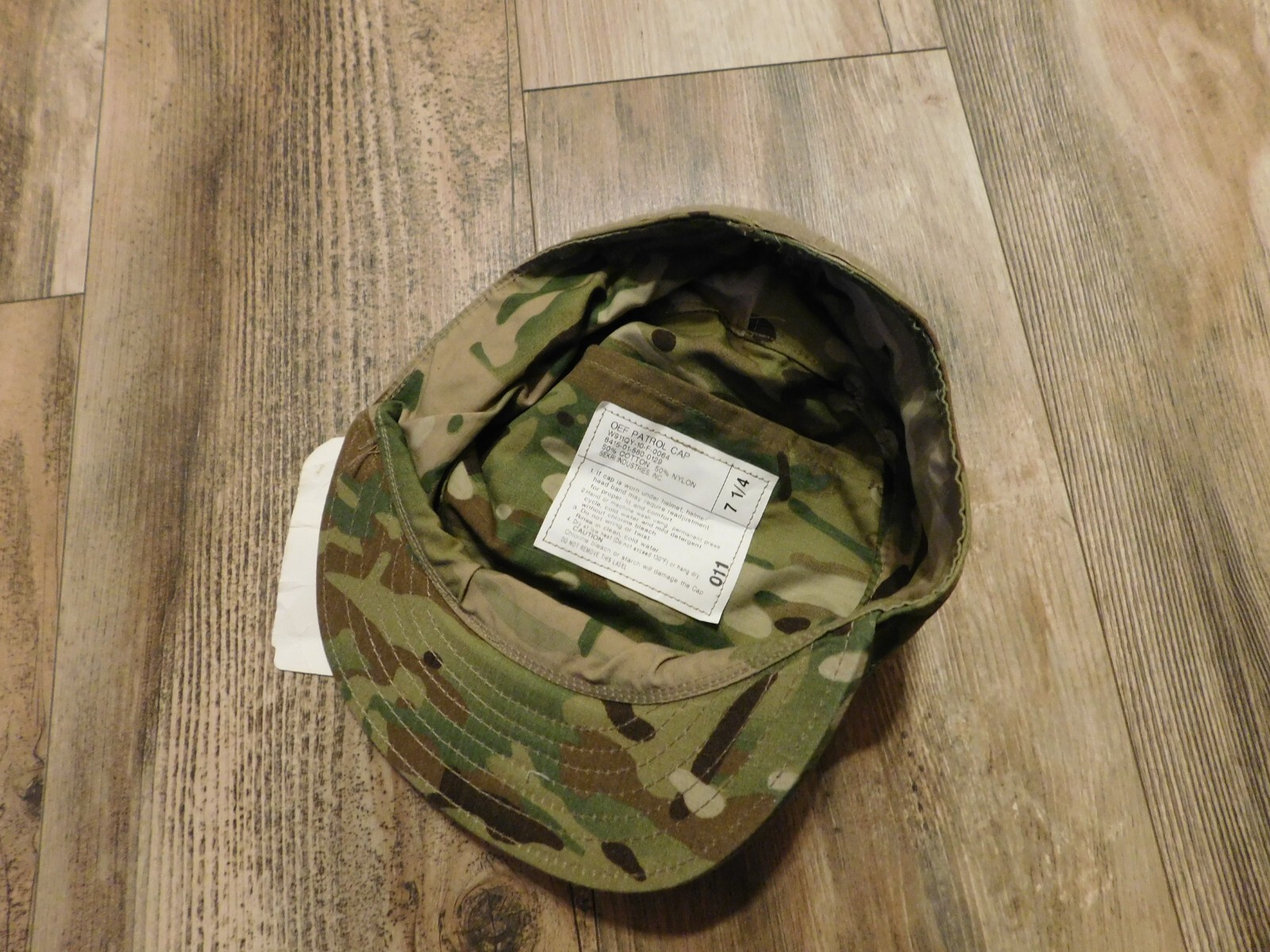 US ARMY OEF PATROL CAP SIZE 7 1/4 NEW