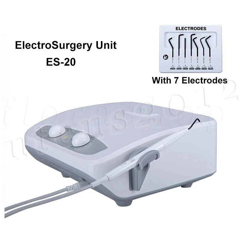 Dental Electro Electrosurgery Unit Machine High Frequency Electric 7pcs Tips