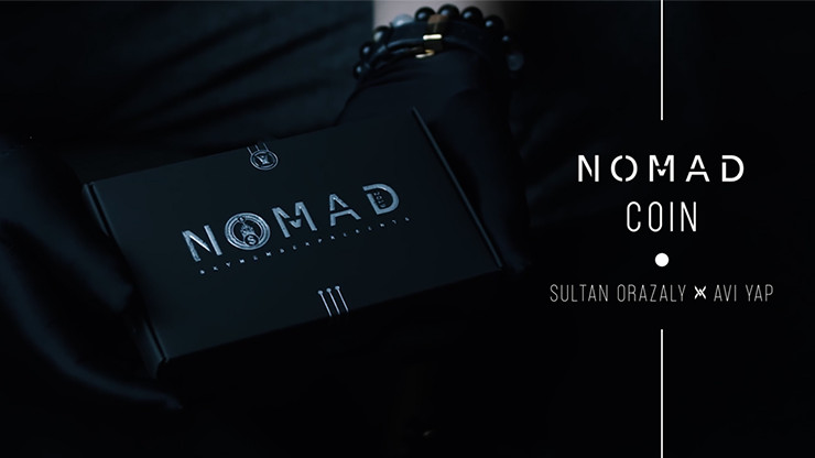 NOMAD COIN BITCOIN SILVER & ONLINE INSTR. SULTAN ORAZALY & AVI YAP MAGIC TRICKS