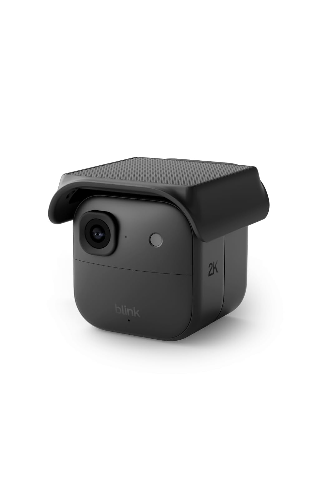 Blink Solaris 2K+ (newest model) — Solar-powered battery Add-On Camera, Black