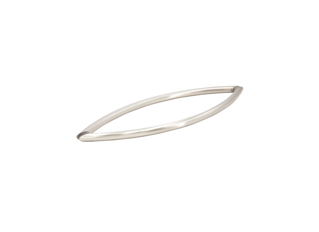 FHC Crown Style Towel Bar Brass Material 18" CTC 18-3/4" L Brushed Nickel Finish